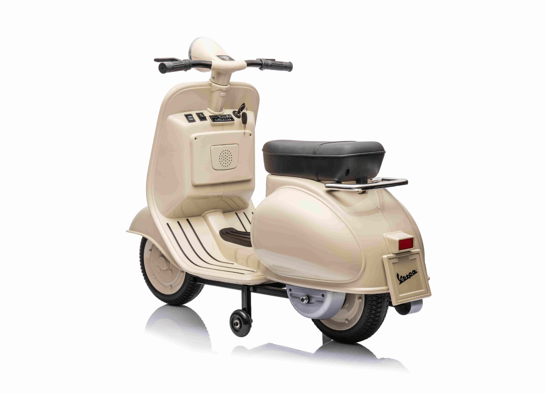 Her First Vespa!