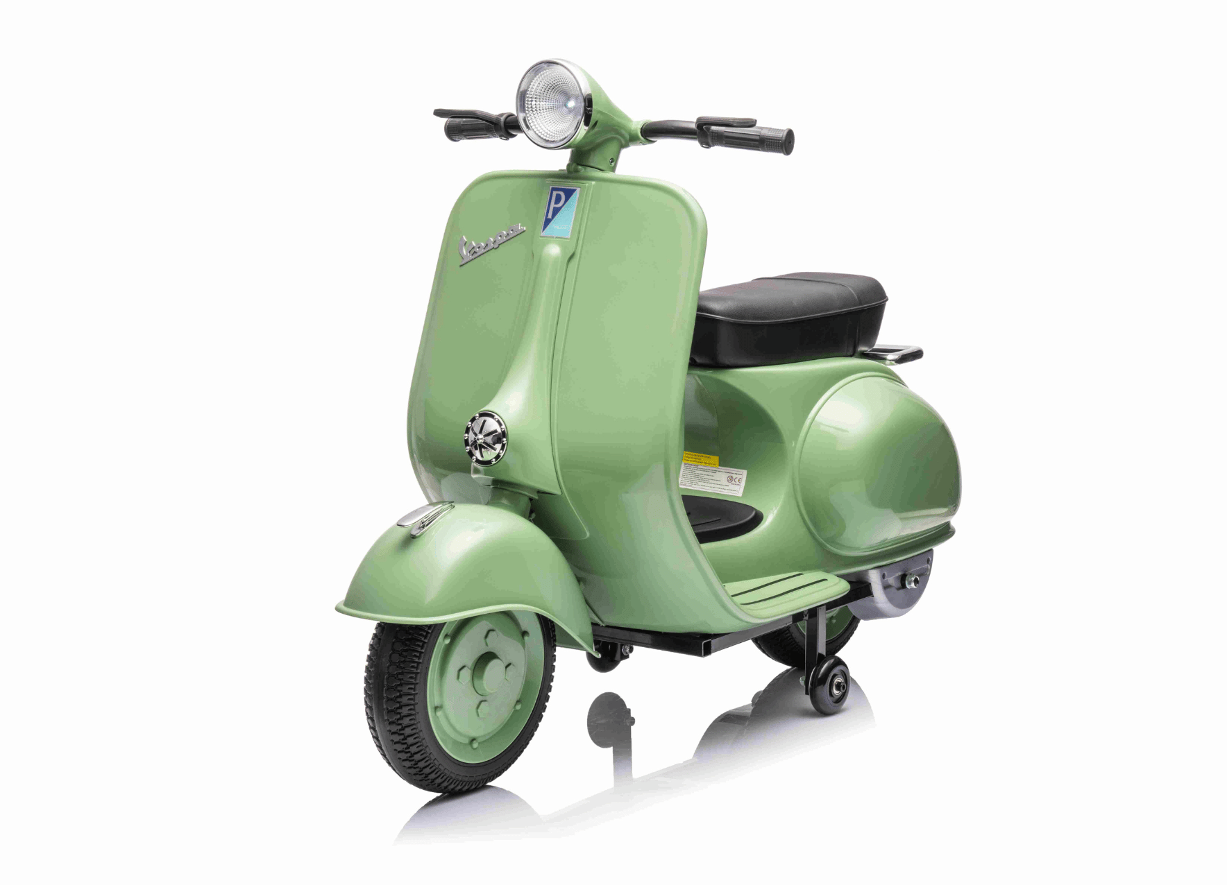 Her First Vespa!