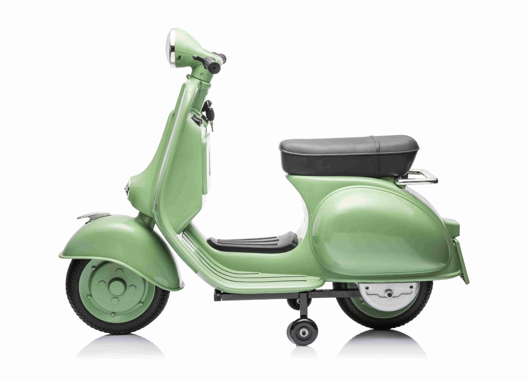 Her First Vespa!