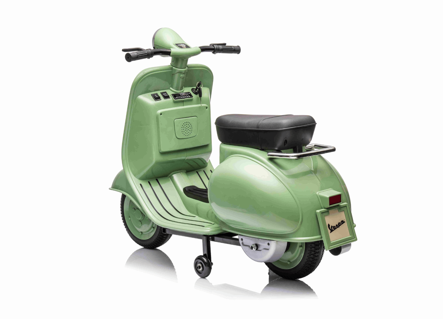 Her First Vespa!